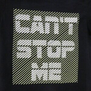 ATHLETIC WORKS - Dri-More | small (7/8) boys | Can't Stop Me Black Graphic Tee